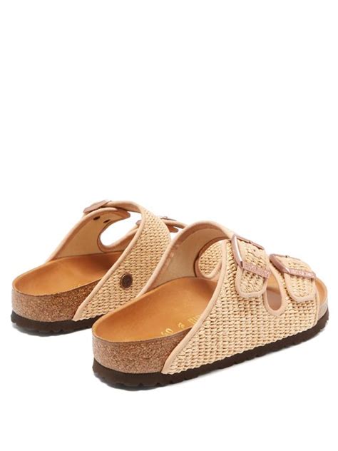 raffia birkenstocks.